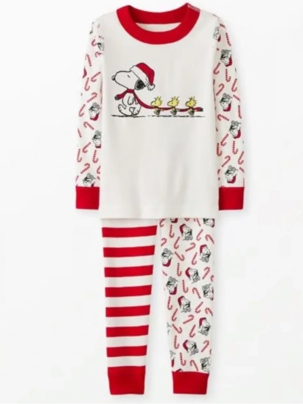 🎄Hanna Andersson Snoopy Christmas PJs (Size 5)🎅🏼
